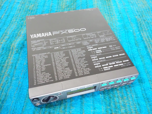 Yamaha FX500 Guitar Simul Effect Processor - Complete Set - I072