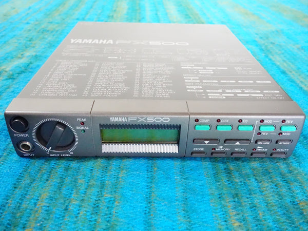 Yamaha FX500 Guitar Simul Effect Processor - Complete Set - I072