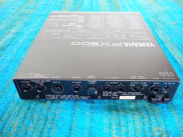 Yamaha FX500 Guitar Simul Effect Processor - Complete Set - I072