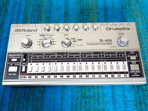 Roland TR-606 Drumatix Drum Machine - LT/HT Pitch Control Mod - I067