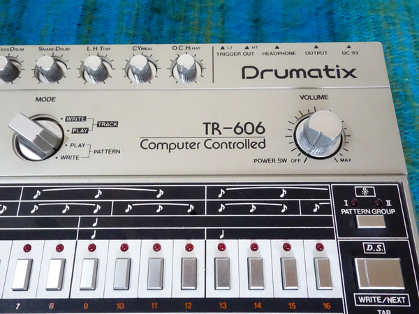 Roland TR-606 Drumatix Drum Machine - LT/HT Pitch Control Mod - I067