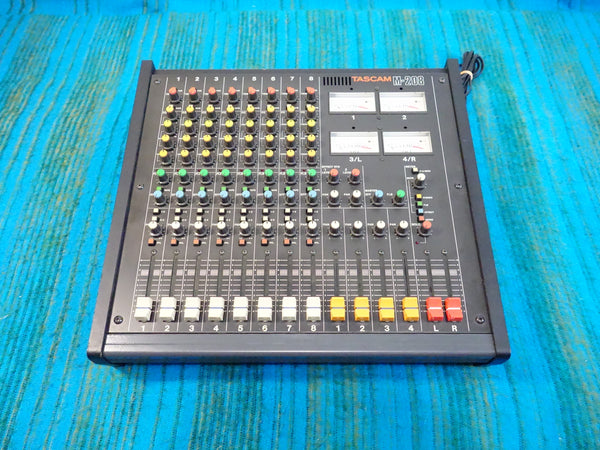 Tascam M-208 8 Channel Mixer - Serviced / Power Board Recapped - I069