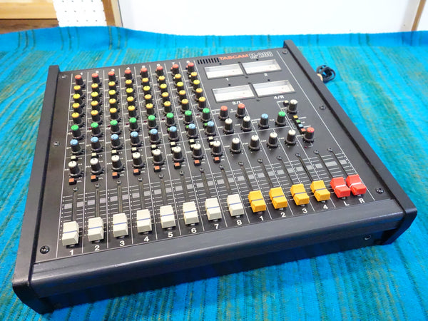 Tascam M-208 8 Channel Mixer - Serviced / Power Board Recapped - I069