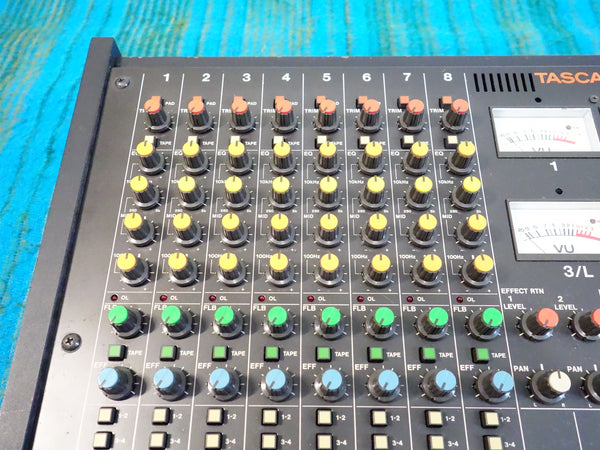 Tascam M-208 8 Channel Mixer - Serviced / Power Board Recapped - I069