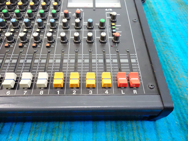 Tascam M-208 8 Channel Mixer - Serviced / Power Board Recapped - I069