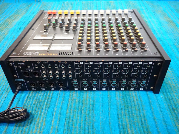 Tascam M-208 8 Channel Mixer - Serviced / Power Board Recapped - I069