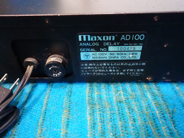 Maxon (Ibanez) AD100 Analog Delay - Serviced - I071