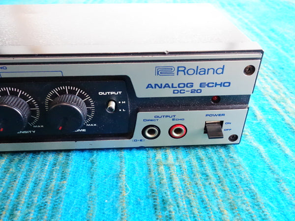 Roland DC-20 Analog Echo - 80's Analog Delay - Serviced - I073