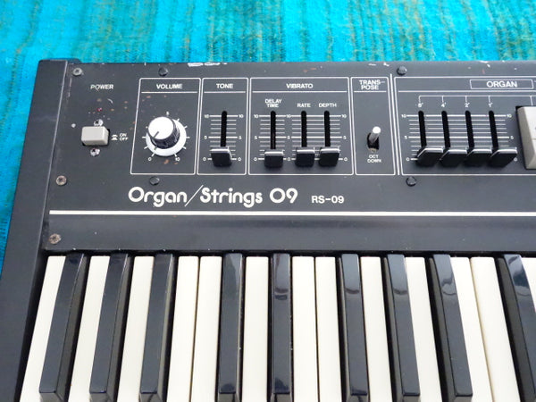 Roland RS-09 Organ / Strings Synthesizer - Serviced / Power Board Recapped - J005