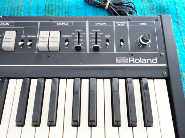 Roland RS-09 Organ / Strings Synthesizer - Serviced / Power Board Recapped - J005