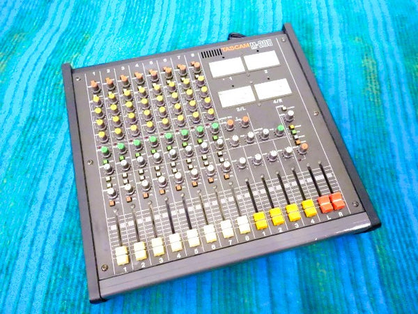 Tascam M-208 8 Channel Mixer - Serviced / Power Board Recapped - J006