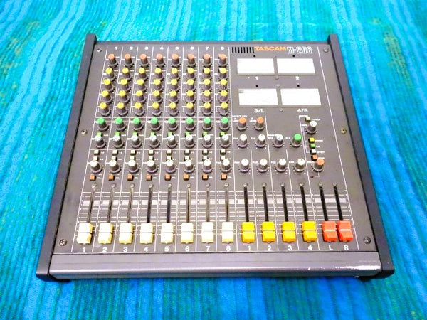 Tascam M-208 8 Channel Mixer - Serviced / Power Board Recapped - J006