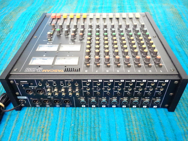 Tascam M-208 8 Channel Mixer - Serviced / Power Board Recapped - J006