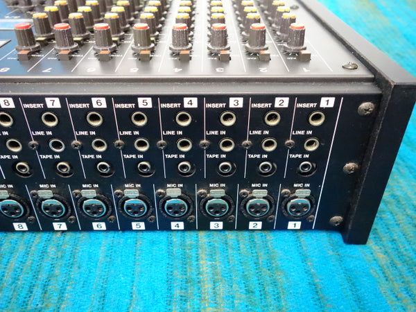 Tascam M-208 8 Channel Mixer - Serviced / Power Board Recapped - J006