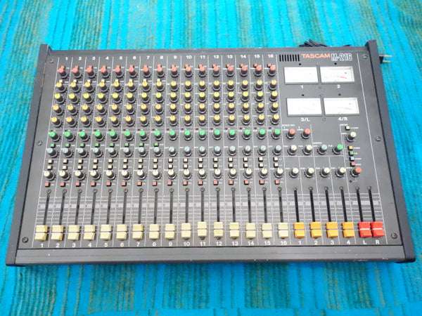 Tascam M-216 16 Channel Mixer - Serviced - 80's Analog - J013