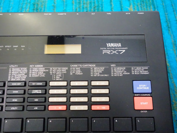 Yamaha RX7 Digital Rhythm Programmer - New Battery - J019