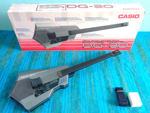 CASIO DG-20 Digital Guitar Synthesizer - Serviced w/ Original Box, Strap - J036