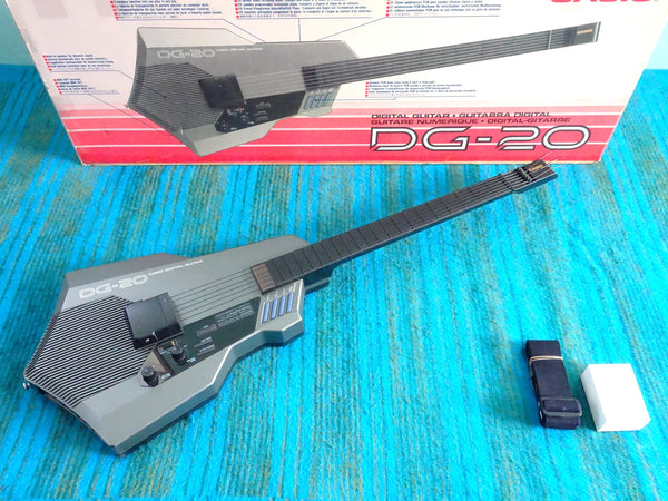CASIO DG-20 Digital Guitar Synthesizer - Serviced w/ Original Box, Strap - J036