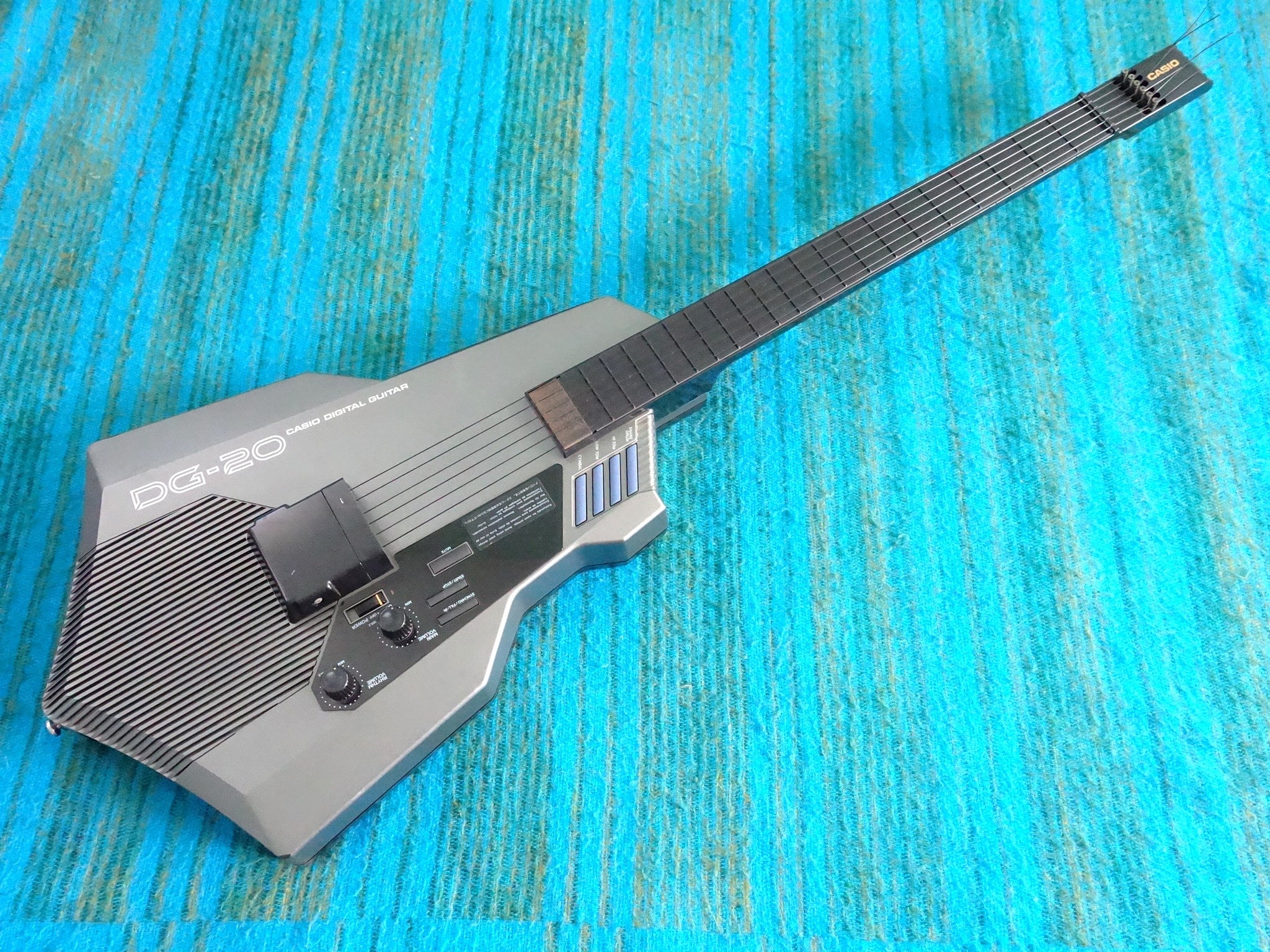 CASIO カシオ DG-20 デジタルギター CASIO DG-20 Digital Electric Guitar Synthesizer Working | eBay