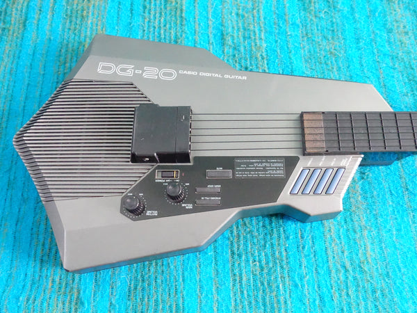 CASIO DG-20 Digital Guitar Synthesizer - Serviced w/ Original Box, Strap - J036