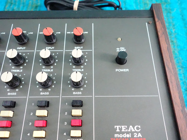 Teac Model 2A Tascam Series - 70's Analog Mixer - Serviced - J037