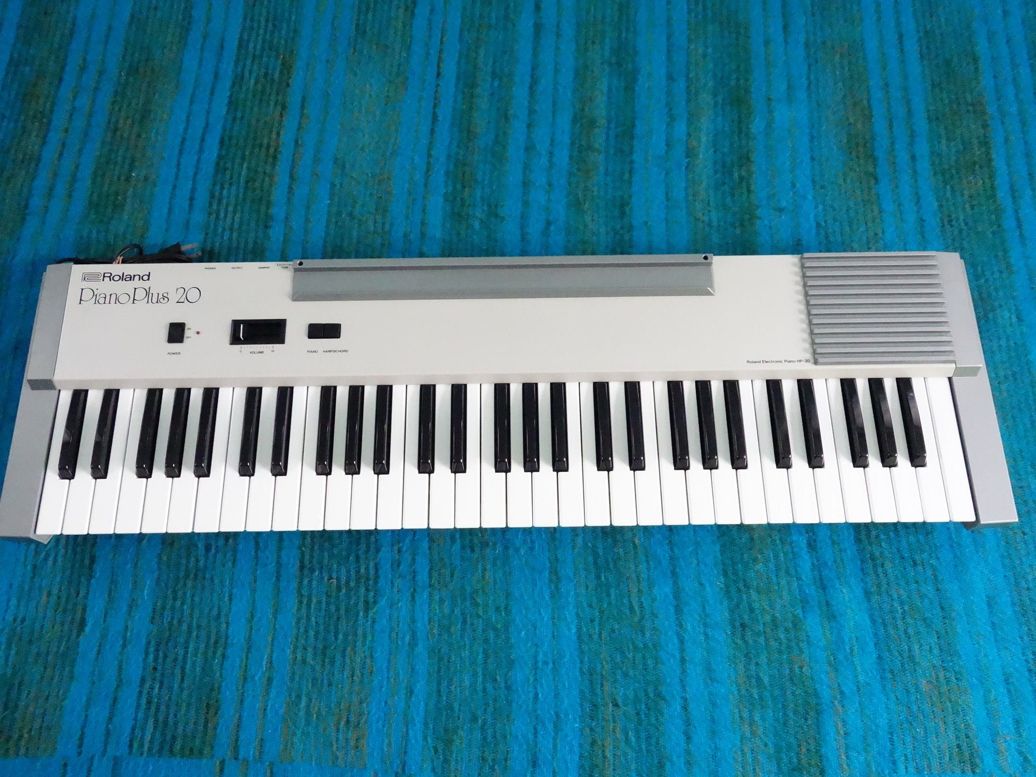 【美品】Roland ローランドPianoPlus20 HP-20 電子ピアノ Roland Piano Plus 20 Electronic Piano HP-20 / 80's Synthesizer