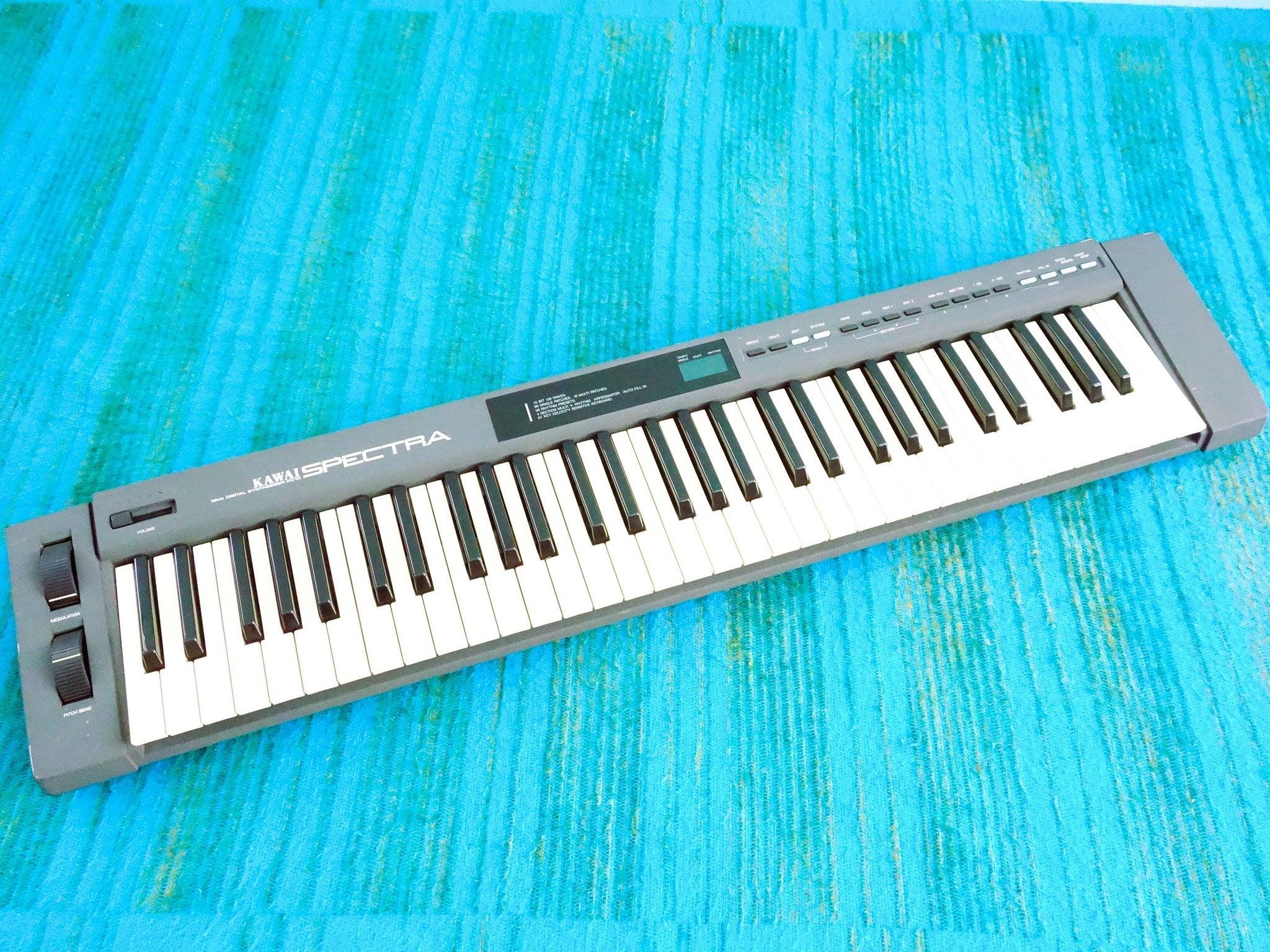 KAWAI シンセサイザー KC10 SPECTRA【動作確認済み】 KAWAI KC-10 Spectra - YouTube