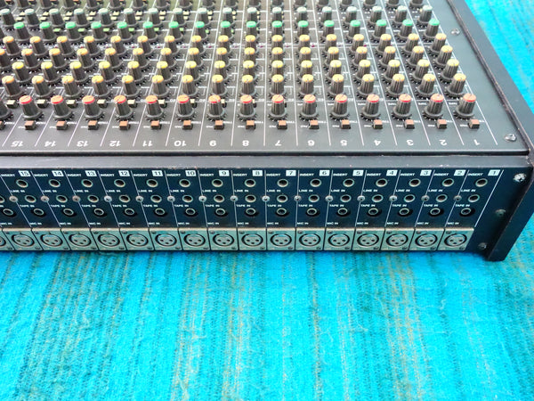 Tascam M-224 24 Channel Analog Stereo Mixer w/ Flight Case - Serviced - J050