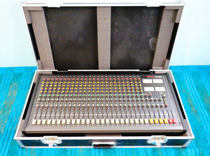 Tascam M-224 24 Channel Analog Stereo Mixer w/ Flight Case - Serviced - J050