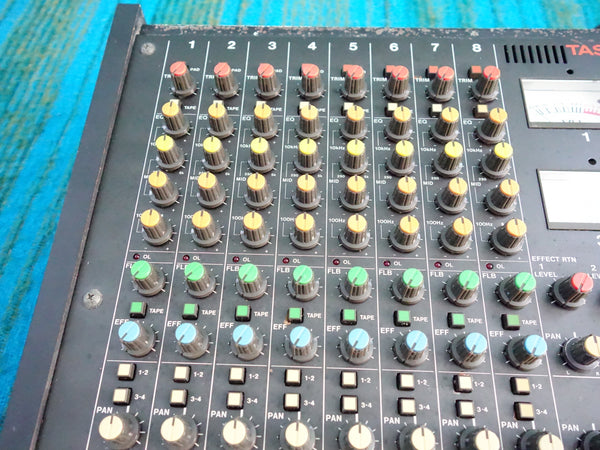 Tascam M-208 8 Channel Mixer - Serviced / Power Board Recapped - J053