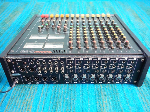 Tascam M-208 8 Channel Mixer - Serviced / Power Board Recapped - J053
