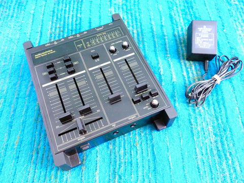 Audio Technica AT-MX 30 Disco Mixer w/ AC Adapter - 90's Analog - J054