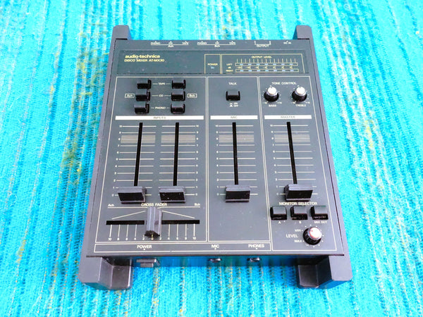 Audio Technica AT-MX 30 Disco Mixer w/ AC Adapter - 90's Analog - J054