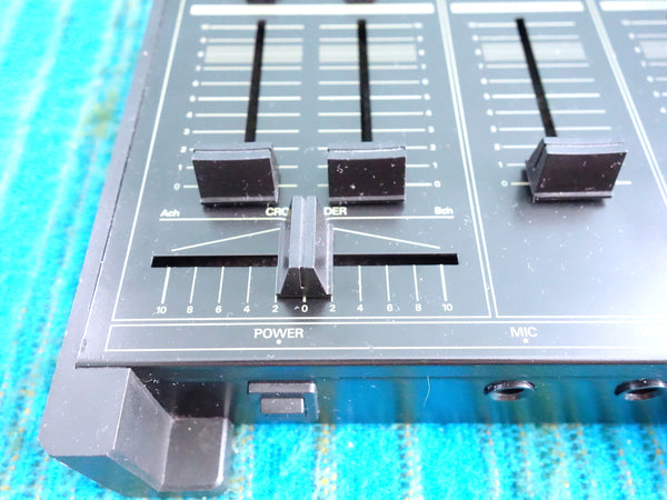 Audio Technica AT-MX 30 Disco Mixer w/ AC Adapter - 90's Analog - J054