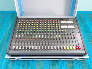 Tascam M-216 16 Channel Mixer w/ Flight Case - Serviced - J059