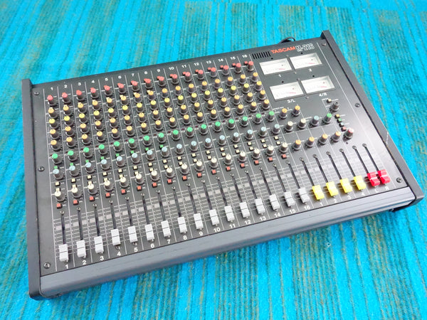 Tascam M-216 16 Channel Mixer w/ Flight Case - Serviced - J059