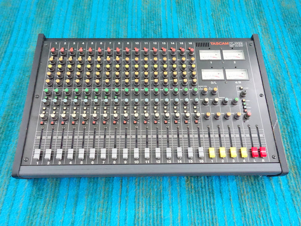 Tascam M-216 16 Channel Mixer w/ Flight Case - Serviced - J059