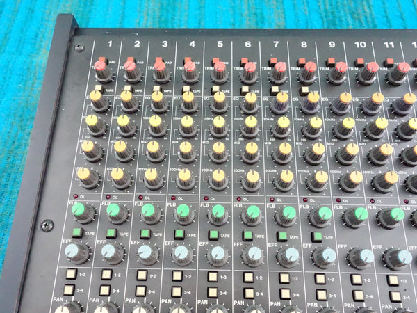 Tascam M-216 16 Channel Mixer w/ Flight Case - Serviced - J059