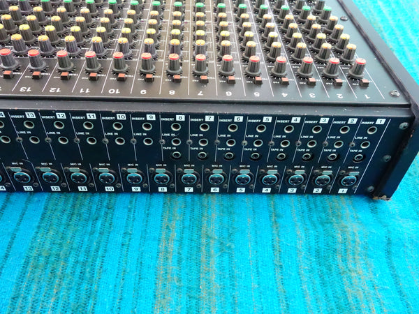 Tascam M-216 16 Channel Mixer w/ Flight Case - Serviced - J059