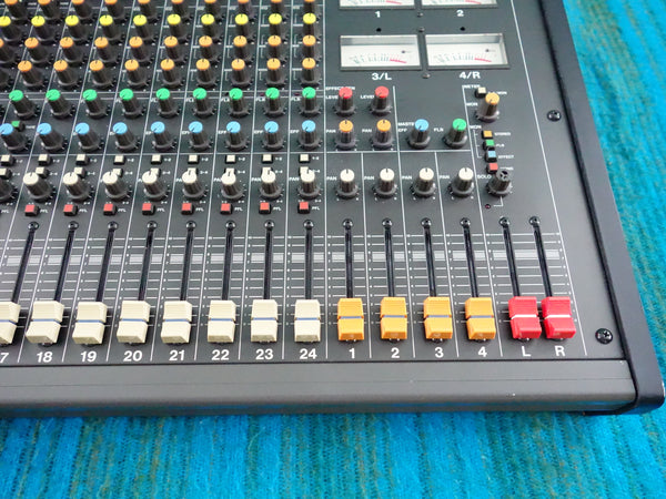 Tascam M-224 24 Channel Mixer - Serviced - 80's Analog - J071