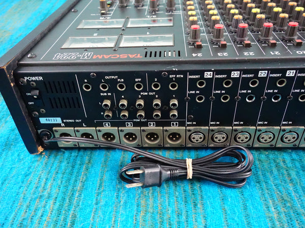 Tascam M-224 24 Channel Mixer - Serviced - 80's Analog - J071