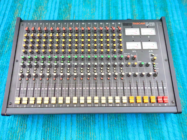 Tascam M-216 16 Channel Mixer - Serviced - 80's Analog - J073