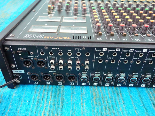Tascam M-216 16 Channel Mixer - Serviced - 80's Analog - J073