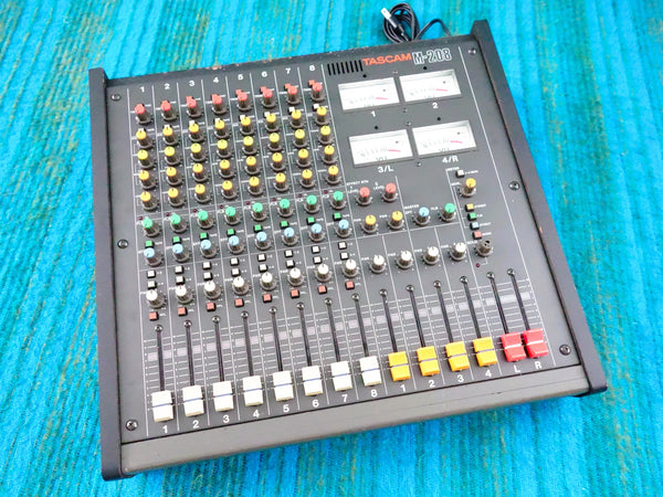 Tascam M-208 8 Channel Mixer - Serviced - 80's Analog - J078