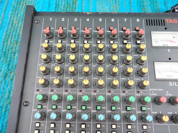 Tascam M-208 8 Channel Mixer - Serviced - 80's Analog - J078