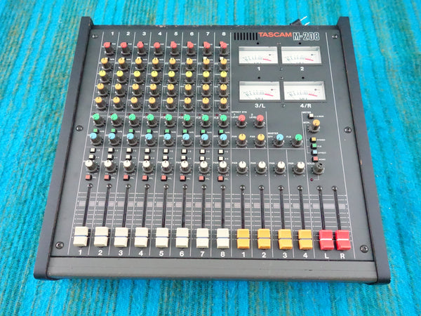 Tascam M-208 8 Channel Mixer - Serviced - 80's Analog - J078