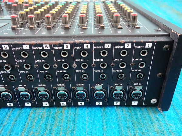 Tascam M-208 8 Channel Mixer - Serviced - 80's Analog - J078
