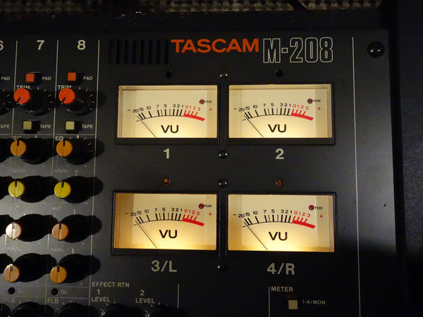 Tascam M-208 8 Channel Mixer - Serviced - 80's Analog - J078