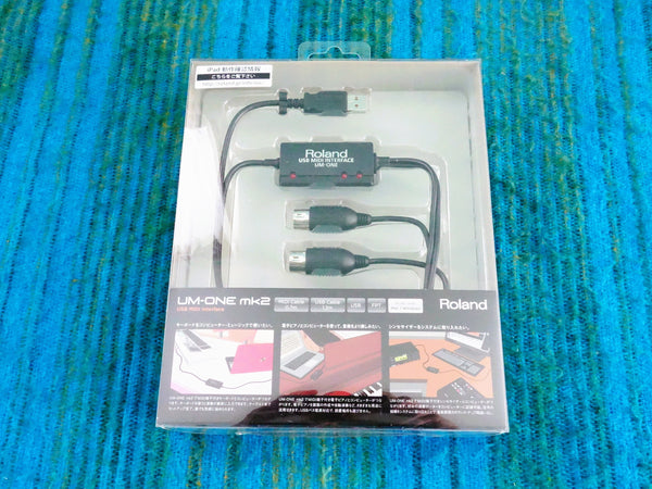 Roland UM-ONE mk2 USB MIDI Interface - New Old Stock - J077