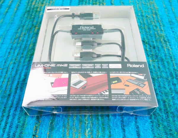 Roland UM-ONE mk2 USB MIDI Interface - New Old Stock - J077